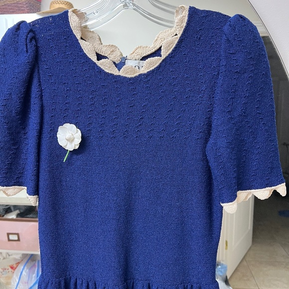 ADOLFO At SAKS FIFTH AVENUE Knit Dress - Picture 4 of 13